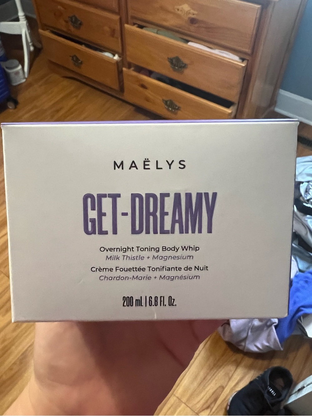MAELYS Get-Dreamy Overnight Toning Body Whip - Lavender Text